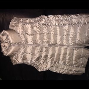 Pink/gold outdoor vest